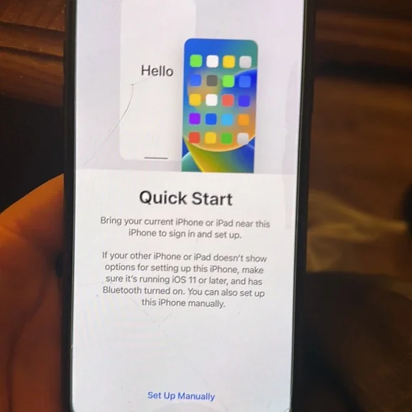 iPhone 12 Pro Max,no scratches or marks. Has a glass protector over the phone